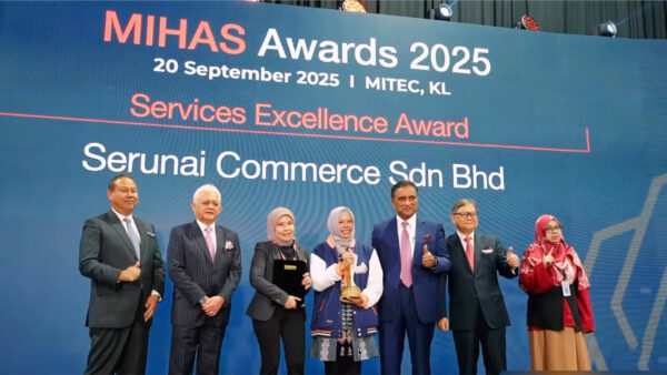 Serunai Commerce Shines at MIHAS Awards 2025 with Services Excellence Recognition